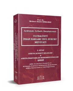 Ulusalüstü İnsan Hakları Usul Hukuku Mevzuatı 2. Kitap