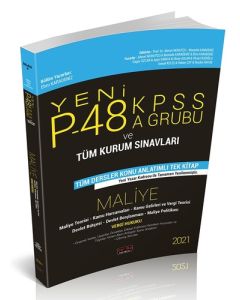 2021 P48 KPSS A Grubu Maliye Konu Anlatımlı
