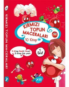 Kırmızı Topun Maceraları (10 Kitap Takım)