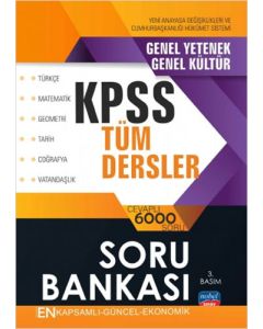 KPSS Tüm Dersler Genel Yetenek - Genel Kültür Soru Bankası