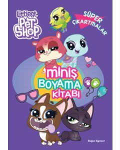 Littlest Pet Shop Miniş Boyama Kitabı Süper Çıkartmalar