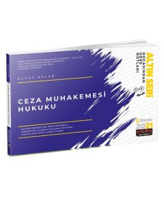 Ceza Muhakemesi Hukuku - Hocasından Ders Notları