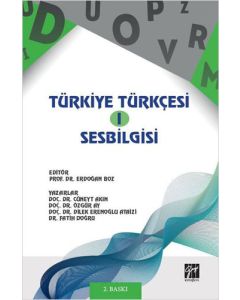 Türkiye Türkçesi 1 - Ses Bilgisi