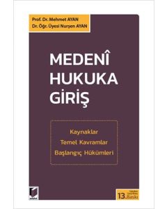 Medeni Hukuka Giriş