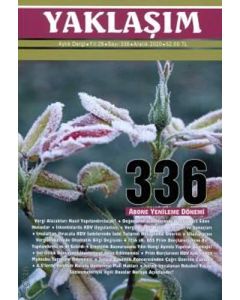 Yaklaşım Dergisi Sayı: 336 Aralık 2020