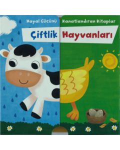 Hayal Gücünü Kanatlandıran Kitaplar - Çiftlik Hayvanları (Ciltli)