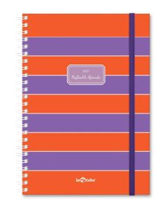 Le Color Spiralli Haftalık Vıolet Ajanda 