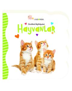 Sözcükleri Keşfediyorum - Hayvanlar (Ciltli)