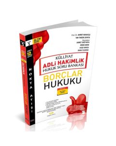 Külliyat Borçlar Hukuku Soru Bankası Adli Hakimlik