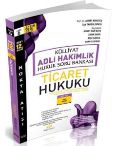 Külliyat Ticaret Hukuku Adli Hakimlik Soru Bankası