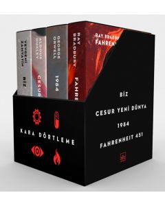 Kara Dörtleme Kutu Set (Ciltli) 
