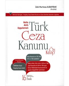 Notlu, Atıflı, Uygulamalı Türk Ceza Kanunu