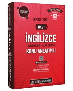 2021 KPSS ÖABT İngilizce Video Destekli Konu Anlatımlı