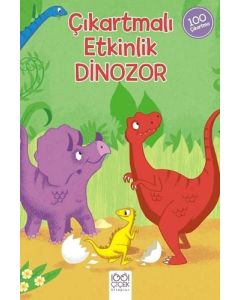 Çıkartmalı Etkinlik - Dinozor