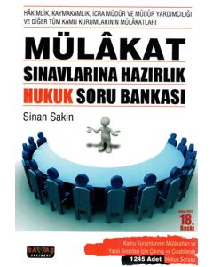 Mülakat Sınavlarına Hazırlık Hukuk Soru Bankası