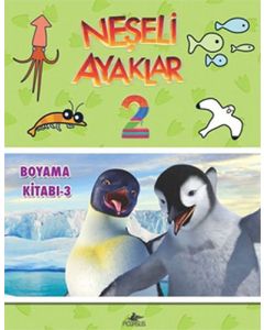 Neşeli Ayaklar 2 - Boyama Kitabı 3