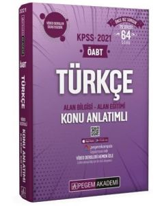 2021 KPSS ÖABT Türkçe Video Destekli Konu Anlatımlı