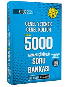 2021 KPSS Genel Yetenek Genel Kültür Efsane 5000 Soru Bankası