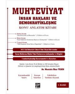 Muhteviyat İnsan Hakları ve Demokratikleşme Konu Anlatım Kitabı