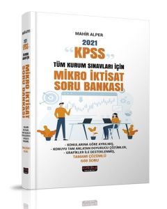 KPSS ve Tüm Kurum Sınavları İçin Mikro İktisat Soru Bankası 