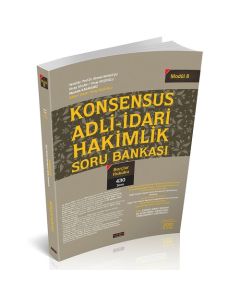 Konsensus Adli İdari Hakimlik Borçlar Hukuku Soru Bankası Modül 8