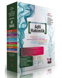 Hakimlik Kampı Adli Hakimlik Konu Anlatımlı Modüler Set