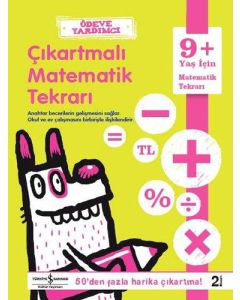 Ödeve Yardımcı Çıkartmalı Matematik Tekrarı