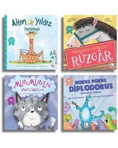 Pedagog Onaylı Uyku Vakti Hikayeleri Seti 1 - 4 Kitap Takım