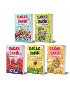 Sakar Şakir'in Macera Günlüğü Seti - 5 Kitap Takım
