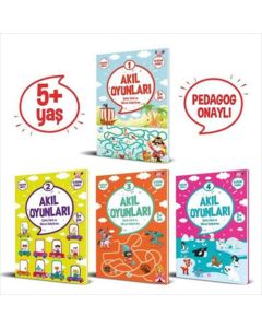 Akıl Oyunları Serisi - 4 Kitap Takım (5+ Yaş)