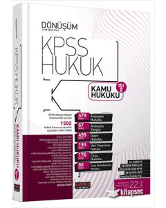 Dönüşüm KPSS A Grubu Kamu Hukuku Soru Bankası Cilt 2 