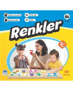 Eğitici Yapboz - Renkler 3+Yaş