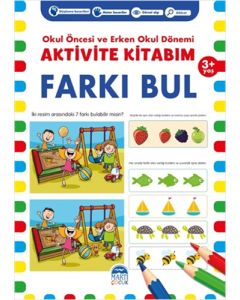 Aktivite Kitabım - Farkı Bul 3+ Yaş
