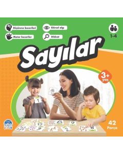 Eğitici Yapboz - Sayılar 3+ Yaş