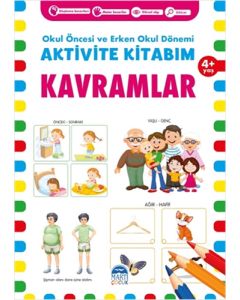 Aktivite Kitabım - Kavramlar 4+ Yaş
