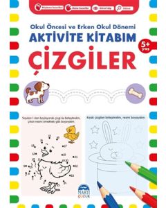 Aktivite Kitabım - Çizgiler 5+ Yaş 