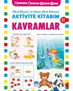  Aktivite Kitabım - Kavramlar 3+ Yaş 