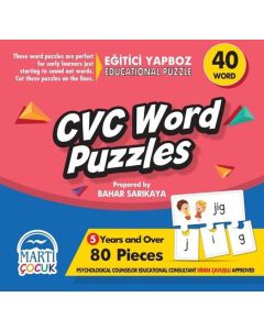 Eğitici Yapboz - CVC Word Puzzles