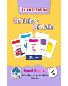 İlk Kartlarım - Renkler ve Şekiller