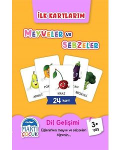 İlk Kartlarım - Meyveler ve Sebzeler