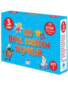3. Sınıf 100 Temel Eserden Seçmeler Set 1 - 10 Kitap Takım