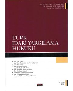 Türk İdari Yargılama Hukuku (Ciltli)