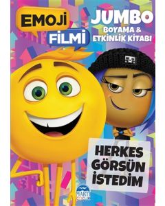 Emoji Filmi - Jumbo Boyama ve Etkinlik Kitabı