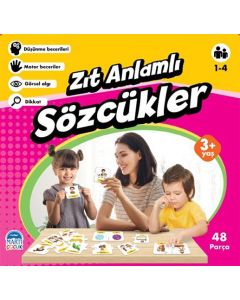 Zıt Anlamlı Sözcükler - Eğitici Yapboz