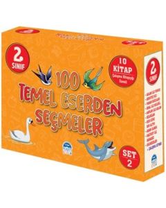 2. Sınıf MEB Tavsiyeli 100 Temel Eserden Seçmeler Set 2 - 10 Kitap Takım