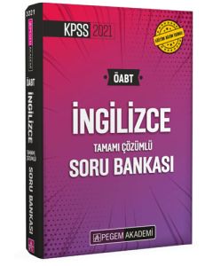 2021 KPSS - ÖABT İngilizce Tamamı Çözümlü Soru Bankası