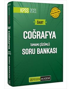 2021 KPSS ÖABT Coğrafya Tamamı Çözümlü Soru Bankası