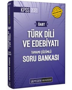 2021 KPSS - ÖABT Türk Dili ve Edebiyatı Tamamı Çözümlü Soru Bankası