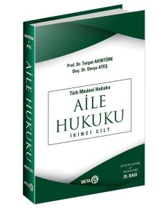 Aile Hukuku - İkinci Cilt