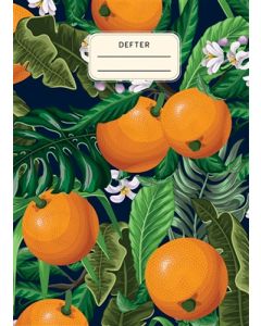 Portakallı Defter (Ciltli)
